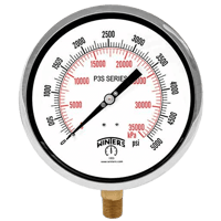 Winters Instruments 300 Series Pressure Gauge, P3S